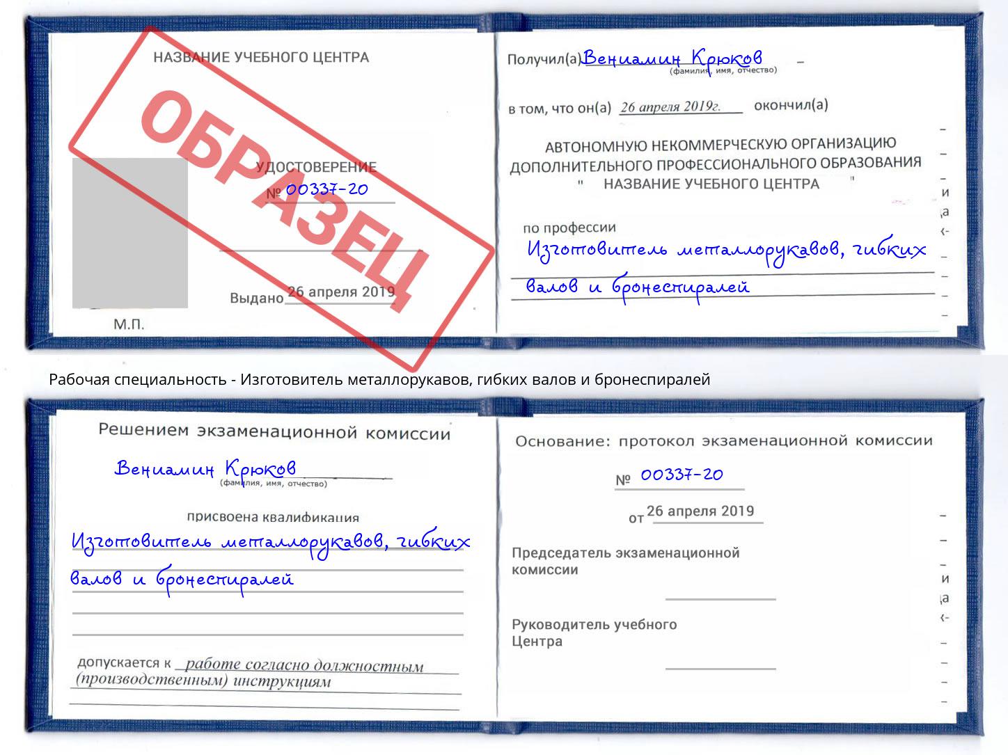 Изготовитель металлорукавов, гибких валов и бронеспиралей Назарово